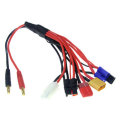 8-in-1 Multifunctional Charger Cable T Futaba TRX XT60 EC3 JST Wire For Lipo Battery