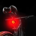 BIKIGHT 3-Modes Bicycle Light  Night Riding Tail Light Bicycle Highlight Bicycle Brake Light Safety