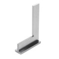 100x70mm DIN875-2 Angle Corner Square Ruler 90 Degree Wide Base Gauge Woodworking Tool