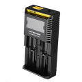 NITECORE D2 Smart Battery Charger 18650 Dual Slot Intelligent Digicharger for Li-ion IMR LiFePO4 226