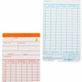 90Pcs Monthly Time Clock Cards Payroll For Employee Attendance Bundy Recorder Timer