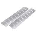 2Pcs Car Stainless Steel Rear Tailgate Boot inserts Cargo Trunk Scuff Plates For Range Rover Evoque