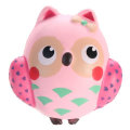 13*12cm Squishy Owl Pink Soft Slow Rising Animal Collection Toy
