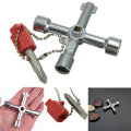 5-in-1 Multifaction Cross Switch Triangle Square Wrench Screwdriver Bike Repair Tools