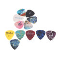 Muspor 200 Pack Luxury Electric Guitar Bass Picks Celluloid Plectrums Rock Iconic Famous Classic Alb