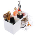 Desktop Cosmetic Storage Box with Drawer Large Capacity Makeup Brush Drawer Holder Jewelry Lipstick