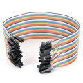 120pcs 30cm Female To Female Breadboard Wires Jumper Cable Dupont Wire