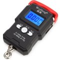 WH-A23 Portable 50Kg/10g LCD Digital Display Backlight Hanging Hook Scale Double Accuracy Fishing Tr