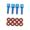 4 PCS M3 Screw Column + 8PCS Damping Rings Spare Part for Strech X5 AstroX X5 Frame Kit RC Drone FPV