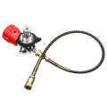 30MPA Stainless Steel Tank Compressed Adapter W/ Hose for Carbon Fiber Bottles