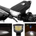 XANES BL04 550LM 3 Modes German Standard USB Charging 1200mAh Lithium Battery Waterproof Bike Light