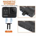 Universal Camera Bracket Connector Adapter Magnet with 1/4 Hole Adapter Accessories for GoPro 8/Max