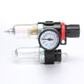 1/4 Inch Air Pressure Regulator Water Separator Trap Filter Airbrush Compressor