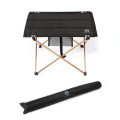 Outdoor Folding Picnic Table Desk BBQ Barbecue Tea Gate-Leg Table Aluminum Alloy Camping Hiking