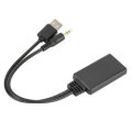 Car AUX Bluetooth Audio Receiver CD Player Audio 3.5mm AUX Audio Output USB Wireless Music 5.0 Adapt