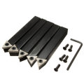 5pcs 1/2 Inch Shank Indexable Lathe Set Turning Tool Holder For TCMT16T3 Carbide Insert