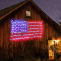 2x1m 420LED 30V American Flag LED Net Light 8 Modes Waterproof Christmas String Lamp for Garden Outd