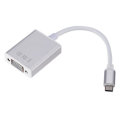 Grwibeou USB 3.1 USB C to VGA Adapter Type-C to VGA Female Converter Adapter Cable for Macbook Surfa
