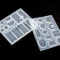 113Pcs DIY Resin Casting Mould Pendant Molds Jewelry Making Silicone Craft Kit