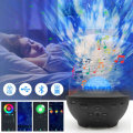 Starry Sky Light Smart WiFi Galaxy Projector Night Light Alexa APP Control 10-Color Music Player Blu