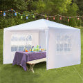 3x3m 3 Instant Sidewall Tent Canopy UV Sun Wall Waterproof Tent Sunshade Sidewall Outdoor Camping Ga