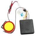 12V Motorcycle Anti Theft Alarm System Vibration Remote Control Security