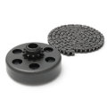 3/4inch Bore Centrifugal Clutch 12 Tooth #35 Chain Screw Part For Minibike Go Kart