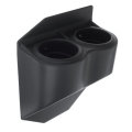 Dual Double Cup Drink Holder Beverage Black For C5 Corvette Travel Buddy 1997-2013