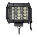 4 Inch 36W Quad Row RGB LED Work Light Bar Spot Flood Fog Lamp IP68 Waterproof For Off-Road Car Truc