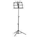 2PCS Foldable Aluminum Alloy Guitar Stand Holder Music Sheet Tripod Stand Height Adjustable with Car