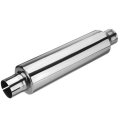 Universal 2.25`` ID 19`` Long Resonator Exhaust Muffler Silencer Stainless Steel