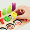 3 in 1 Building Blocks Wooden Intelligent Development Shape Cognition Jigsaw Puzzle Early Education