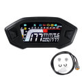 12V 13000RPM Digital LCD Display Speedometer Odometer with Sensor Wiring Kits Universal For 2/4 Cyli