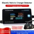 KEWEISI KWS-DC22 Electric Vehicle Charger Detector Digital Voltmeter Ammeter Wattmeter Voltage Curre