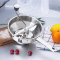 Manual Food Grinder Vegetable Mill Dishwasher Safe 3 Grinding Disks Kitchen Bar