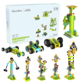 RobotMake Tudao Creative Variety Children`s Puzzle Building Blocks Intelligent Robot Assembling Mach
