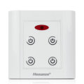 Hesunse 86IR-FW4 86 Type Four-way Infrared Remote Control Light Switch For Home Showroom AC220V