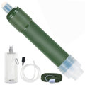 Outdoor Water Filter Straw Portable Filtration System 2-Stage Water Purifier Survival Gear for Campi