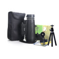 Moge 12X50 HD Telescope with Laser Flashlight Phone Adapter Tripod For Outdoor Camping