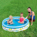 122x25cm Children Summer Outdoor Bathing Tub Baby Toddler Paddling Inflatable Round Swimming Pool Ki
