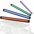 22LED Colorful RC Flashing LED Light Bar Roof Lamp Kit for 1/10 TRX4 SCX10 90046 RC Crawler Truck