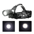 XANES XHP50 800LM LED Headlamp USB Reachargable Zoom Torch Lamp Flashlight for Cycling Camping Fishi