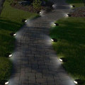 LED Solar Stone Light Outdoor Waterproof Garden Street Lamp for Yard Decoration
