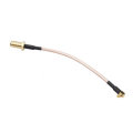 1PC RJXHOBBY RF RG316 Pigtail SMA Female Antenna Connector to MMCX Male Coaxial Adapter Right Angle