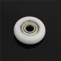 10pcs 5*23*7mm Nylon Plastic Carbon Steel Bearings Pulley Wheels Embedded Groove Ball Bearings