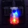 NITECORE NU07 5-Color LED Signal Light USB Rechargeable Helmet Headlamp Molle Pocket Clip Light with