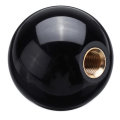 Universal Car Shift Knob Head Ball Head Round Ball With 3 Metal Adapter