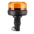 E9 + Flashing LED Beacon Flexble Din Pole Tractor Warning Light 12-24V