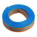 3pcs 5M 1.27mm Pitch Ribbon Cable 16P Flat Color Rainbow Ribbon Cable Wire Rainbow Cable