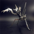 Steel Warcraft 3D Puzzle DIY Assembly Mantis Toys DIY Stainless Steel Model Building Decor 24*9*13.5